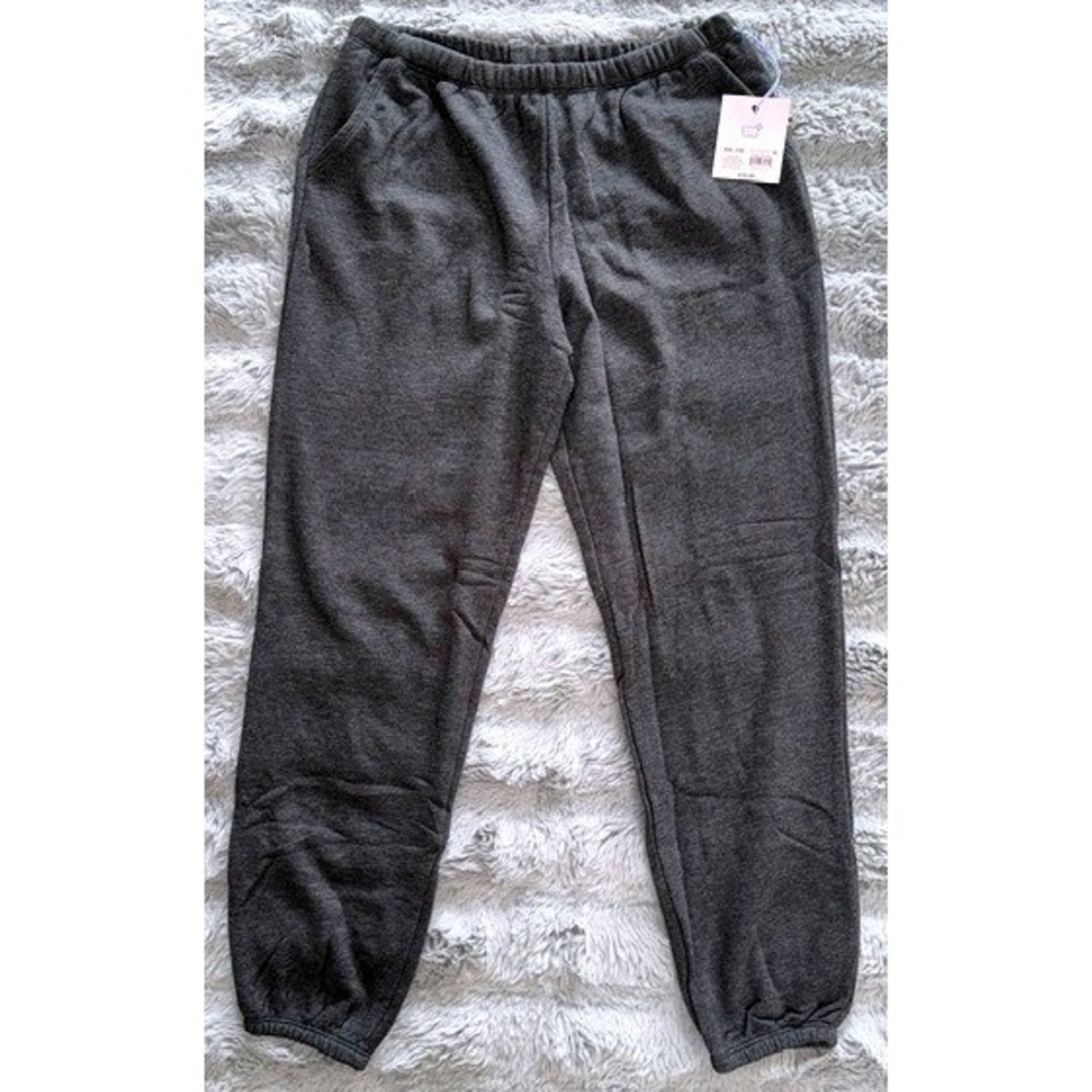 More Than Magic Girls XXL 18 Charcoal Gray Jogger Sweatpants Pockets NWT